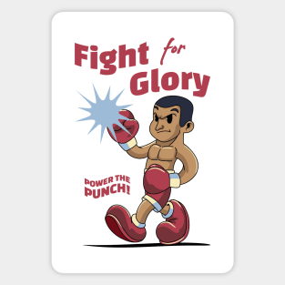 Fight for Glory Boxing Magnet